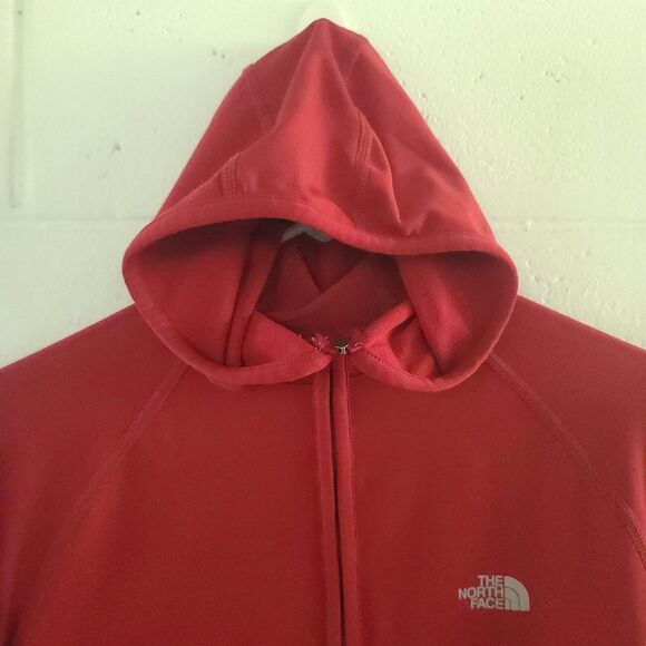 The North Face Flight Series VaporWick 1/4 Zip Pullover Men's Medium Red Gray - Picture 10 of 16